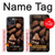 S3840 ダークチョコレートミルク チョコレート Dark Chocolate Milk Chocolate Lovers iPhone 14 バックケース、フリップケース・カバー