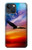 S3841 白頭ワシ カラフルな空 Bald Eagle Flying Colorful Sky iPhone 14 バックケース、フリップケース・カバー