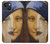 S3853 モナリザ グスタフクリムト フェルメール Mona Lisa Gustav Klimt Vermeer iPhone 14 バックケース、フリップケース・カバー