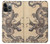 S0318 アンティークドラゴン Antique Dragon iPhone 14 Pro バックケース、フリップケース・カバー