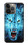 S0752 青火災狼 Blue Fire Grim Wolf iPhone 14 Pro バックケース、フリップケース・カバー