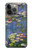 S0997 クロード・モネ 睡蓮 Claude Monet Water Lilies iPhone 14 Pro バックケース、フリップケース・カバー