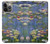 S0997 クロード・モネ 睡蓮 Claude Monet Water Lilies iPhone 14 Pro バックケース、フリップケース・カバー