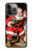 S1417 サンタクロースメリークリスマス Santa Claus Merry Xmas iPhone 14 Pro バックケース、フリップケース・カバー
