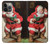 S1417 サンタクロースメリークリスマス Santa Claus Merry Xmas iPhone 14 Pro バックケース、フリップケース・カバー