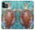 S1424 ウミガメ Sea Turtle iPhone 14 Pro バックケース、フリップケース・カバー