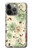 S2179 ヴィンテージ花のパターン Flower Floral Vintage Art Pattern iPhone 14 Pro バックケース、フリップケース・カバー