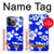 S2244 ハワイのハイビスカス青柄 Hawaiian Hibiscus Blue Pattern iPhone 14 Pro バックケース、フリップケース・カバー