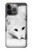 S2569 ホワイト北極キツネ White Arctic Fox iPhone 14 Pro バックケース、フリップケース・カバー