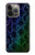 S3366 虹パイソンの皮膚 グラフィックプリント Rainbow Python Skin Graphic Print iPhone 14 Pro バックケース、フリップケース・カバー