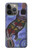 S3387 カモノハシオーストラリアのアボリジニアート Platypus Australian Aboriginal Art iPhone 14 Pro バックケース、フリップケース・カバー
