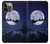 S3508 クリスマスサンタ Xmas Santa Moon iPhone 14 Pro バックケース、フリップケース・カバー