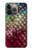 S3539 人魚の鱗 Mermaid Fish Scale iPhone 14 Pro バックケース、フリップケース・カバー