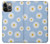 S3681 デイジーの花のパターン Daisy Flowers Pattern iPhone 14 Pro バックケース、フリップケース・カバー