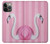 S3805 フラミンゴピンクパステル Flamingo Pink Pastel iPhone 14 Pro バックケース、フリップケース・カバー