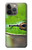 S3845 緑のカエル Green frog iPhone 14 Pro バックケース、フリップケース・カバー