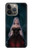 S3847 リリス 花嫁 ゴシック女 スカル死神 Lilith Devil Bride Gothic Girl Skull Grim Reaper iPhone 14 Pro バックケース、フリップケース・カバー