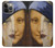 S3853 モナリザ グスタフクリムト フェルメール Mona Lisa Gustav Klimt Vermeer iPhone 14 Pro バックケース、フリップケース・カバー