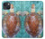 S1424 ウミガメ Sea Turtle iPhone 14 Plus バックケース、フリップケース・カバー
