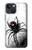 S2386 クロゴケグモ Black Widow Spider iPhone 14 Plus バックケース、フリップケース・カバー