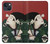 S2498 日本美術豊原国知子 Japan Art Toyohara Kunichika iPhone 14 Plus バックケース、フリップケース・カバー