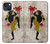 S2635 ムエタイキックボクシング格闘技 Muay Thai Kickboxing Fight Blood iPhone 14 Plus バックケース、フリップケース・カバー