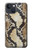 S2703 スネークスキンテクスチャグラフィックプリント Snake Skin Texture Graphic Printed iPhone 14 Plus バックケース、フリップケース・カバー