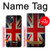 S2894 ヴィンテージイギリス旗 Vintage British Flag iPhone 14 Plus バックケース、フリップケース・カバー