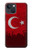 S2991 七面鳥サッカー Turkey Football Soccer Flag iPhone 14 Plus バックケース、フリップケース・カバー