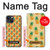 S3258 パイナップル柄 Pineapple Pattern iPhone 14 Plus バックケース、フリップケース・カバー