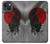 S3517 日本国旗Sa Japan Flag Samurai iPhone 14 Plus バックケース、フリップケース・カバー