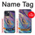 S3676 カラフルな抽象的な大理石の石 Colorful Abstract Marble Stone iPhone 14 Plus バックケース、フリップケース・カバー
