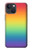 S3698 LGBTグラデーションプライドフラグ LGBT Gradient Pride Flag iPhone 14 Plus バックケース、フリップケース・カバー