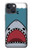 S3825 漫画のサメの海のダイビング Cartoon Shark Sea Diving iPhone 14 Plus バックケース、フリップケース・カバー