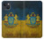 S3858 ウクライナ ヴィンテージ旗 Ukraine Vintage Flag iPhone 14 Plus バックケース、フリップケース・カバー