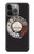 S0059 レトロなダイヤル式の電話ダイヤル Retro Rotary Phone Dial On iPhone 14 Pro Max バックケース、フリップケース・カバー
