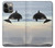 S1349 シャチ Killer whale Orca iPhone 14 Pro Max バックケース、フリップケース・カバー