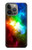 S2312 カラフル 虹 宇宙 銀河 Colorful Rainbow Space Galaxy iPhone 14 Pro Max バックケース、フリップケース・カバー