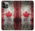S2490 カナダメープルリーフ旗 Canada Maple Leaf Flag Texture iPhone 14 Pro Max バックケース、フリップケース・カバー