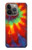S2985 絞り染めカラー Colorful Tie Dye Texture iPhone 14 Pro Max バックケース、フリップケース・カバー