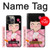 S3042 雛人形 着物桜 Japan Girl Hina Doll Kimono Sakura iPhone 14 Pro Max バックケース、フリップケース・カバー