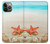 S3212 シーシェルズ・ヒトデ・ビーチ Sea Shells Starfish Beach iPhone 14 Pro Max バックケース、フリップケース・カバー
