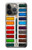 S3243 水彩絵の具セット Watercolor Paint Set iPhone 14 Pro Max バックケース、フリップケース・カバー