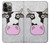 S3257 牛の漫画 Cow Cartoon iPhone 14 Pro Max バックケース、フリップケース・カバー