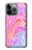 S3444 デジタルアートカラフルな液体 Digital Art Colorful Liquid iPhone 14 Pro Max バックケース、フリップケース・カバー