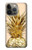 S3490 ゴールドパイナップル Gold Pineapple iPhone 14 Pro Max バックケース、フリップケース・カバー