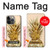 S3490 ゴールドパイナップル Gold Pineapple iPhone 14 Pro Max バックケース、フリップケース・カバー