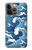 S3751 波のパターン Wave Pattern iPhone 14 Pro Max バックケース、フリップケース・カバー