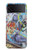 S0588 ウォールグラフィティ Wall Graffiti Samsung Galaxy Z Flip 4 バックケース、フリップケース・カバー