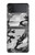 S1721 雪迷彩グラフィックプリント Snow Camo Camouflage Graphic Printed Samsung Galaxy Z Flip 4 バックケース、フリップケース・カバー